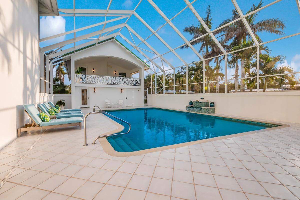 This mansion on Riverview Boulevard in Bradenton is under contract for $5,350,000. Almost 3/4 of an acre on the Manatee River, over 7600 square feet with a private guest house.