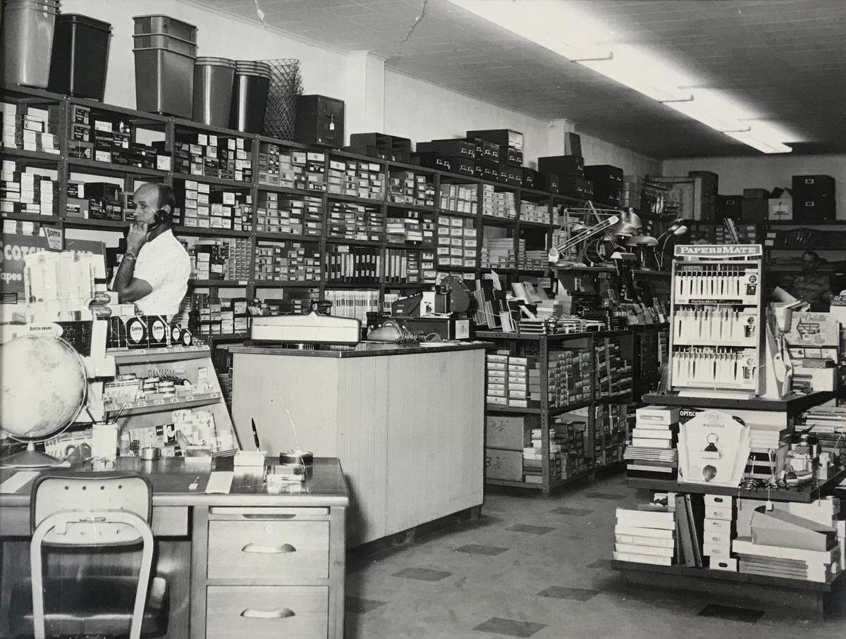 William Keeton founded Keeton’s Office Supply Company on Old Main Street in Bradenton in 1951.