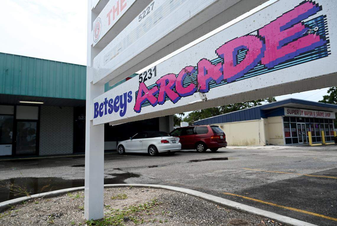Betsey’s Arcade, 5231 26th St W, Bradenton on July 3, 2025.
