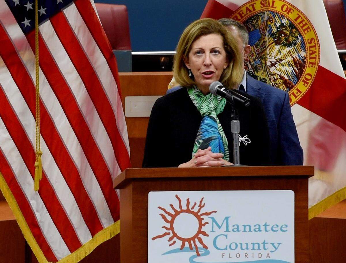 3/21/2020--Dr. Jennifer Bencie of the Manatee Health Department talks about the COVID-19 pandemic one year ago.