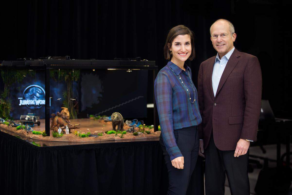 Juliette Feld and Kenneth Feld of Feld Entertainment.