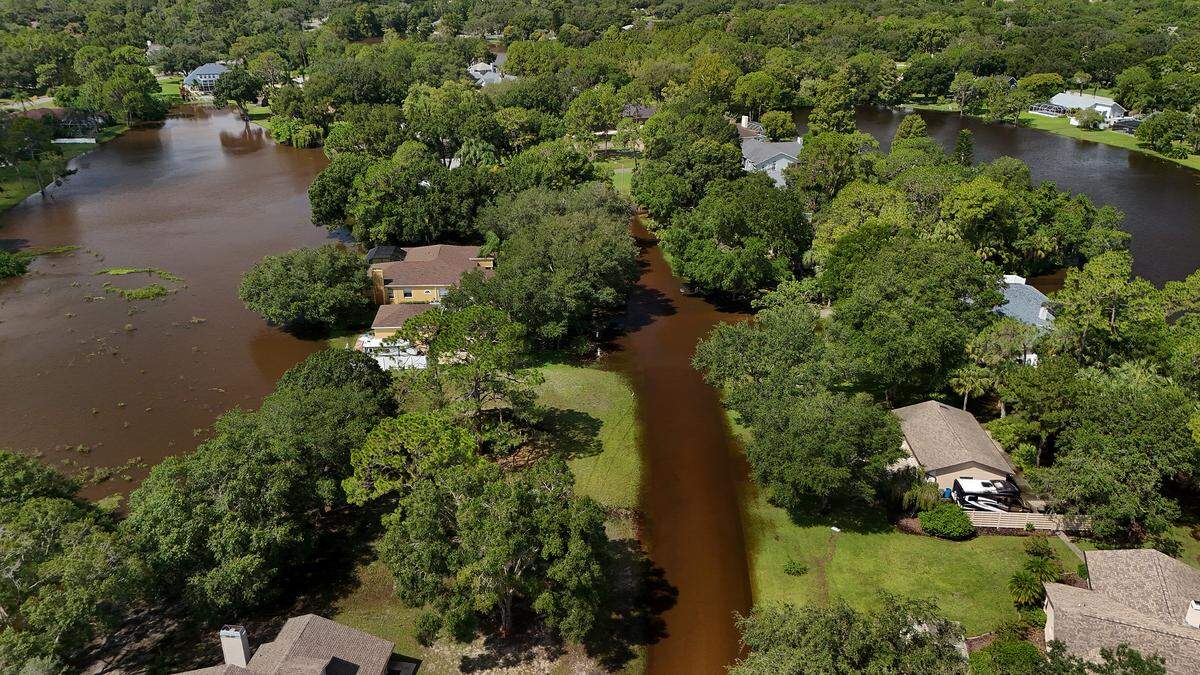 Residents in Mill Creek faced flooded roadways in the wake of Hurricane Debby’s passing.