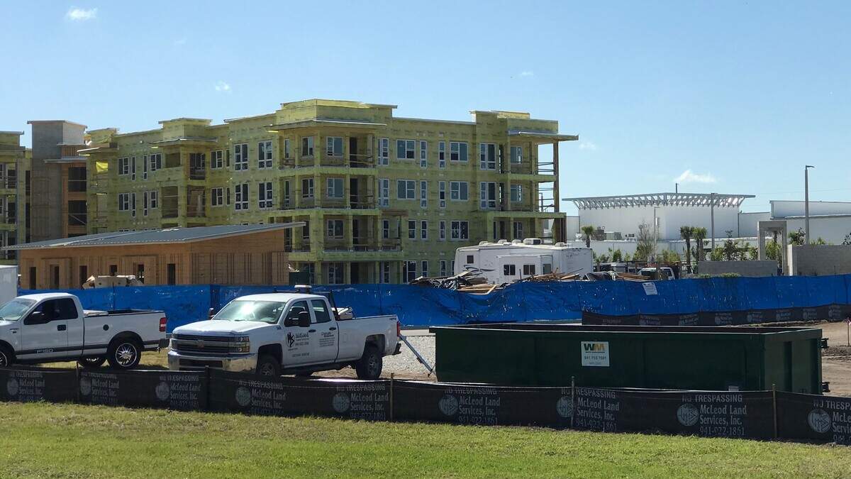 The Residences at The Green are under construction at Lakewood Ranch north of State Road 70 and east of Lakewood Ranch Boulevard.