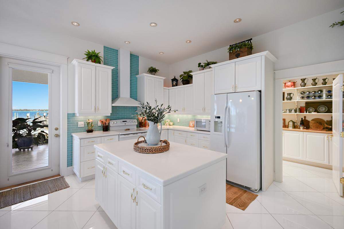 This mansion on Riverview Boulevard in Bradenton is under contract for $5,350,000. Almost 3/4 of an acre on the Manatee River, over 7600 square feet with a private guest house.