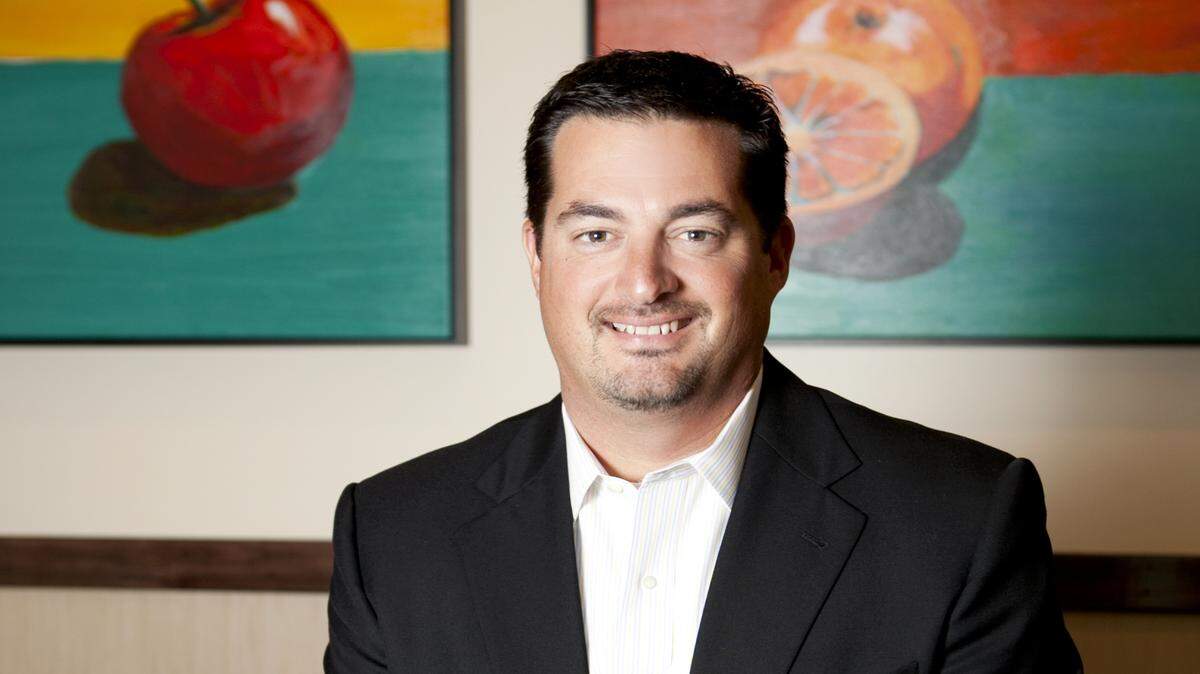 Chris Tomasso, as of Jan. 1, will become president of First Watch daytime cafes. He was promoted from Chief Marketing Officer of the Bradenton-based company. PROVIDED PHOTO