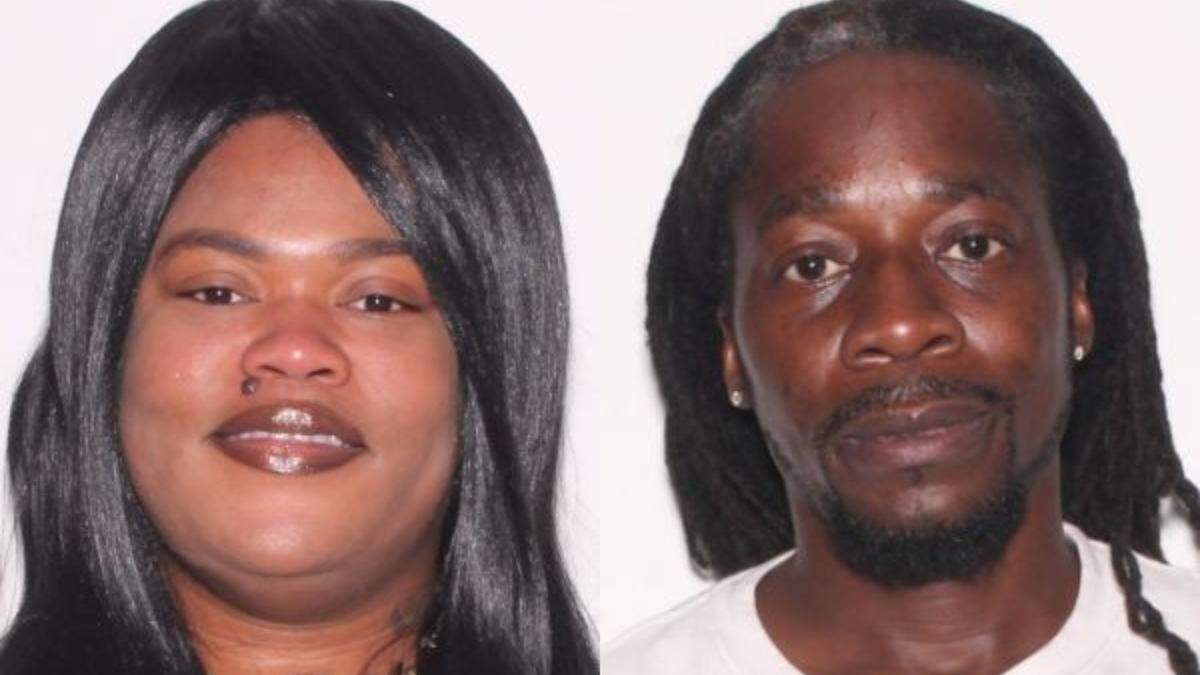 Investigators say the baby is traveling with her mother, Shanta Williams (left), and her father, Berry Brown III (right). Deputies believe the family is traveling in a black Ford Fusion with a IY36QJ Florida license plate.