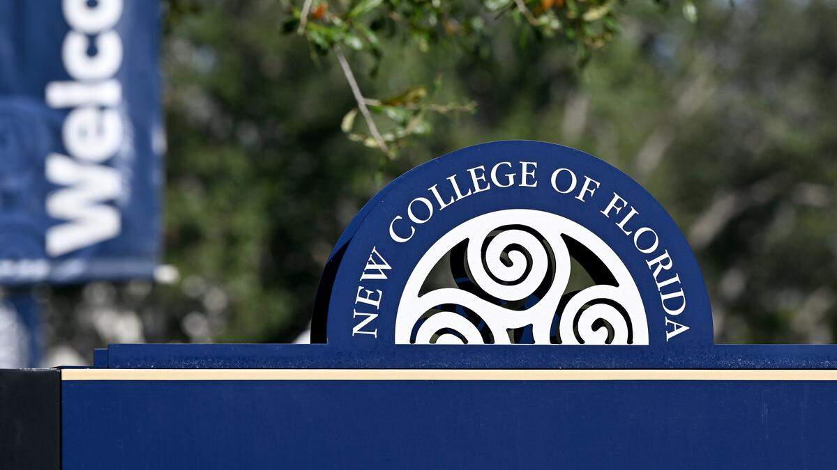 Gov. Ron DeSantis appointed College Football Hall of Fame coach and sportscaster Urban Meyer to fill a seat on the New College of Florida’s Board of Trustees. A sign at the New College of Florida is pictured in this December 2025 Bradenton Herald file photo.