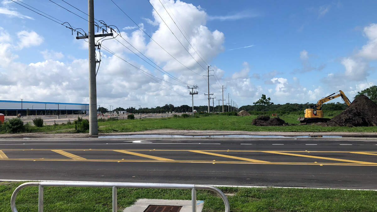 7/8/2021--Manatee County provided $1,350,000 in incentives to help facilitate infrastructure, including a traffic signal at the entrance to the Amazon distribution center, a turn lane, and upgrades to a portion of the two-lane spine road.