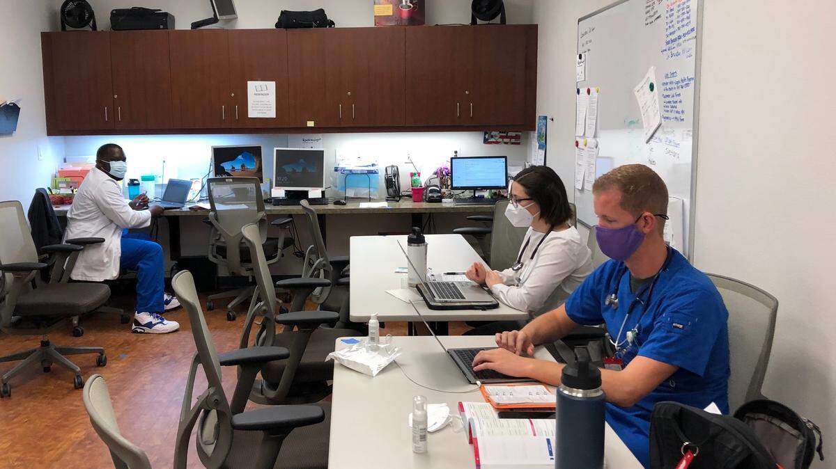 Turning Points, 701 17th Ave. W., Bradenton, helps fill the need for medical care for the uninsured. Seventy five percent of those served by the nonprofit are the working poor. Shown above are some of the medical staff who provide care.