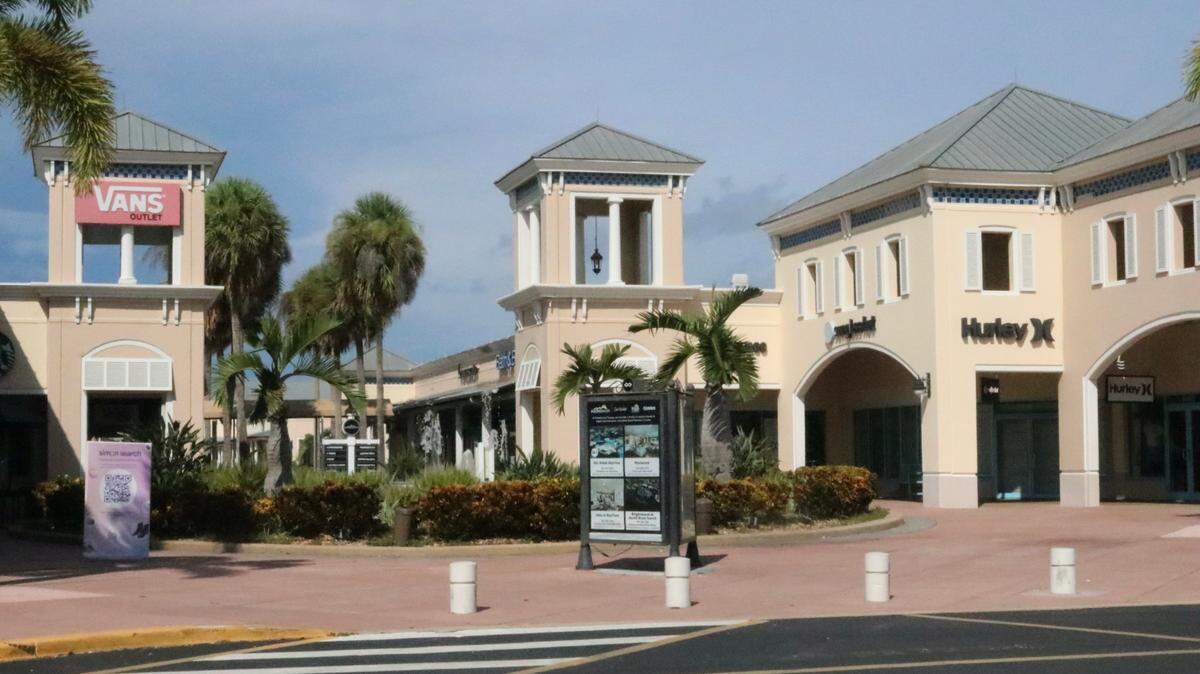 Extended stay hotels Hilton LivSmart Studio and WoodSpring Suites planned for parking lot area of Ellenton Premium Outlet mall off I-75 near Bradenton.