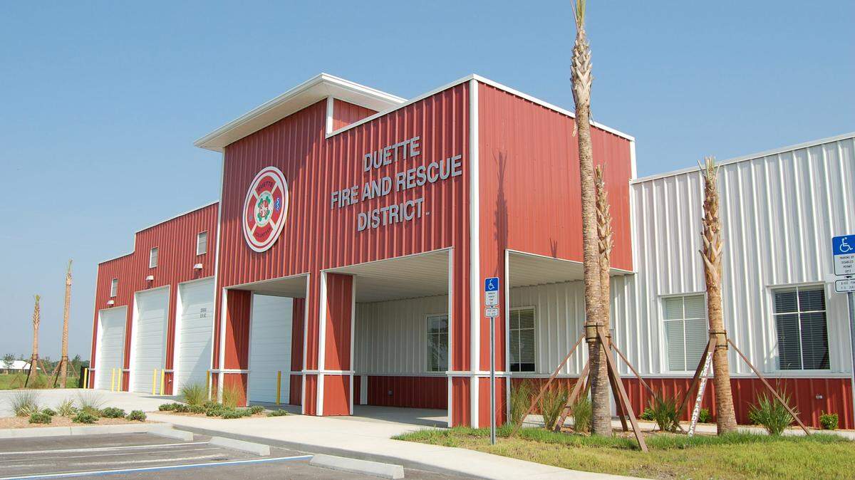 Duette Fire and Rescue District headquarters in East Manatee County.