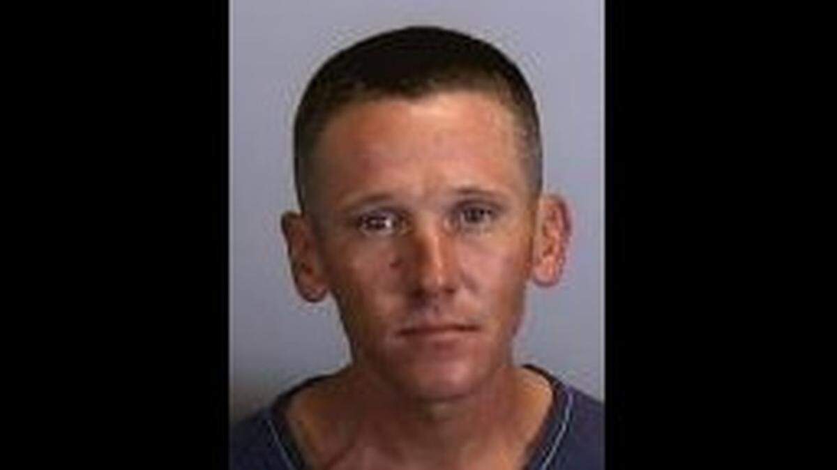 Ryan Morrison, 40, was arrested Thursday after he committed a vehicle burglary in a McDonald’s parking lot and was found hiding under a trailer by a K9 deputy, according to the Manatee County Sheriff’s Office.