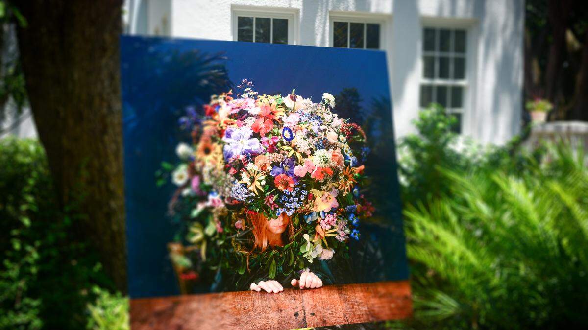 “Het Boeket” by Dutch photo artist Aimée Hoving is among more than 70 floral-inspired prints on display throughout Marie Selby Botanical Gardens’ Downtown Sarasota Campus for the exhibit “Flora Imaginaria: The Flower in Contemporary Photography,” running through Sept. 25.