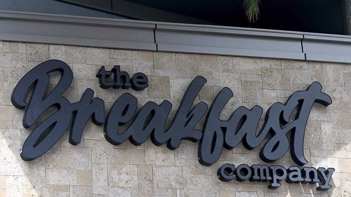 The Breakfast Company restaurant at the Shoppes at University Town Center is pictured on Sept. 23, 2025. 