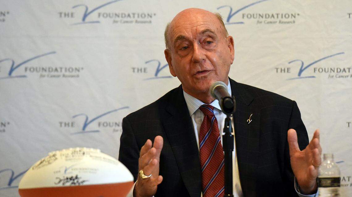 College basketball announcer Dick Vitale announced he has been diagnosed with lymphoma.