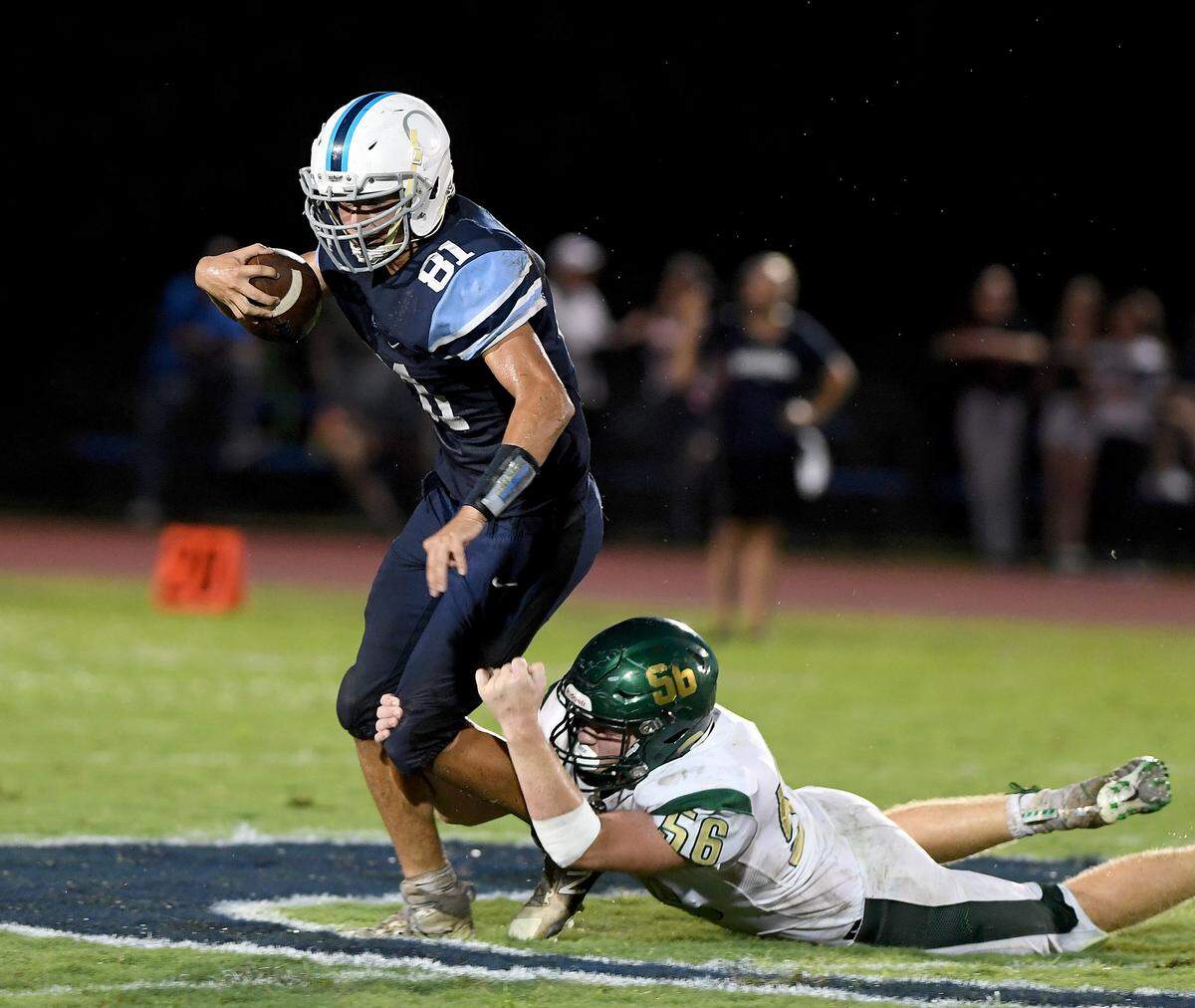 Out-of-Door Academy’s Colin Castro rushed for 1,038 yards and 13 touchdowns as a junior in 2018.