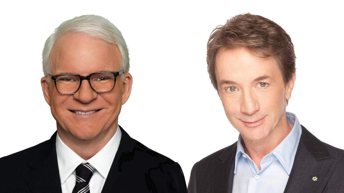 Comedy crackerjacks Steve Martin and Martin Short