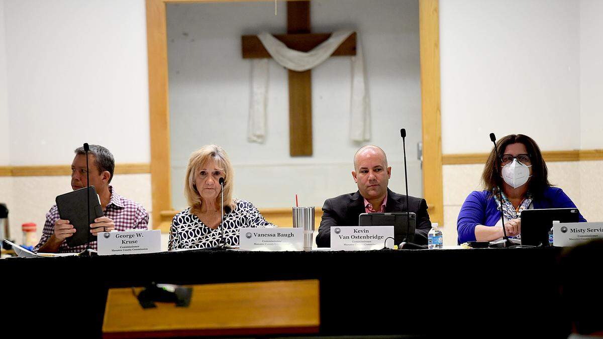 08/31/21—The Manatee County Commission held a workshop at the Bethany Baptist Church in Myakka to talk to residents and hear from them on the subject of rural development.