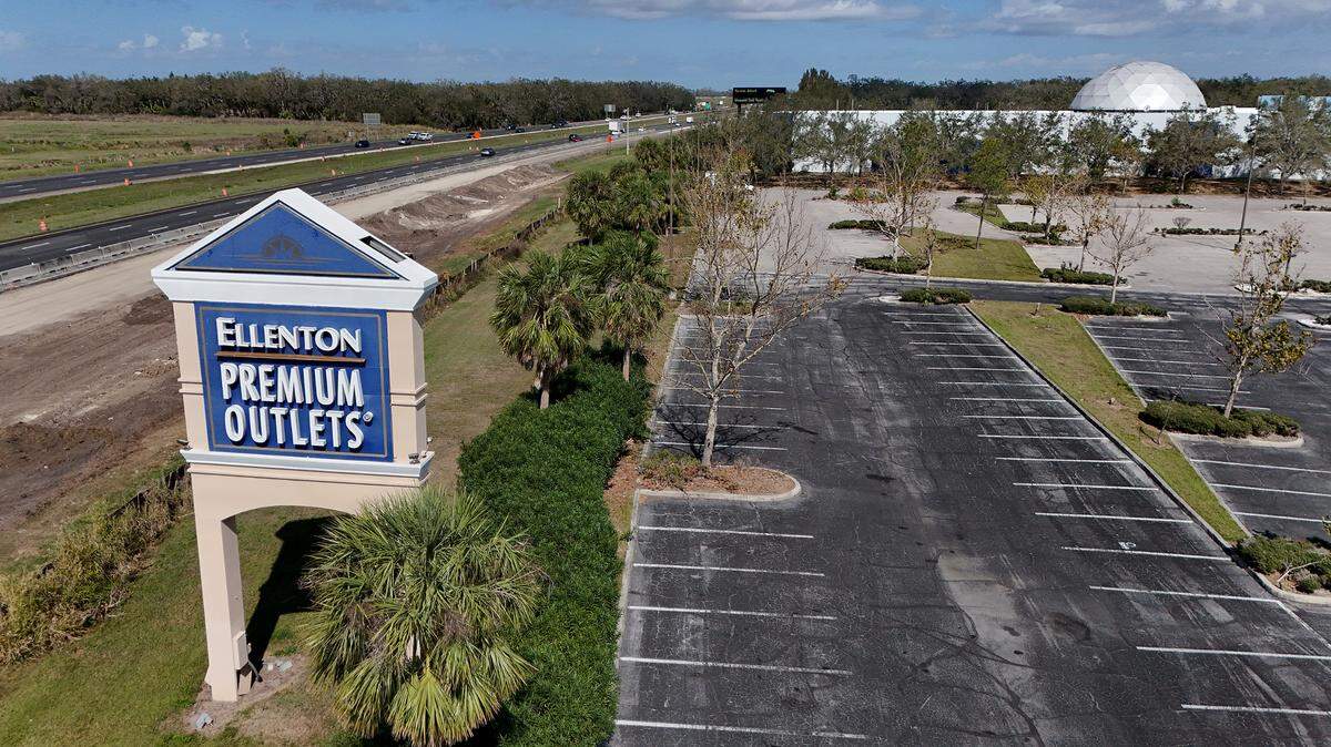 The parking lot at Ellenton Premium Outlets, just south of the Ellenton Ice Rink, is slated to be the site of two new hotels.