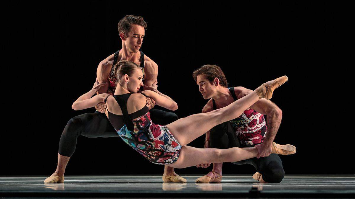 San Francisco-based Smuin Ballet dancers Ben Needham-Wood, Rachel Furst and Jonathan Powell perform in "Broken Open," a new work by Amy Seiwert. Chris Hardy/Publicity photo
