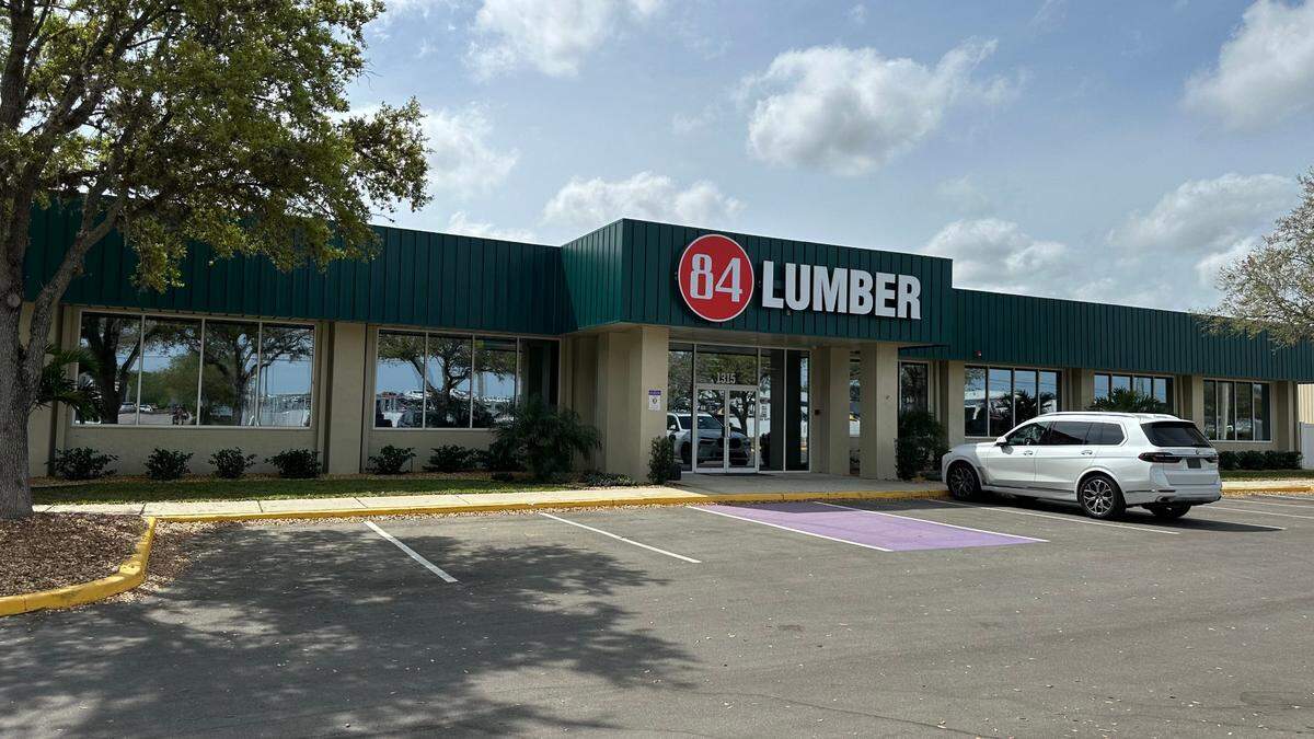 84 Lumber, a major supplier to builders in the booming Bradenton area housing market, recently moved into new quarters at 1315 17th St. E., Palmetto.