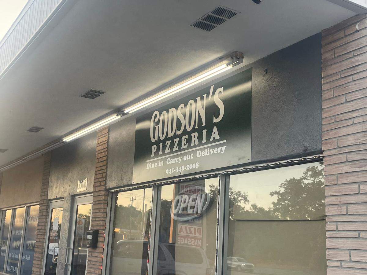 Godson’s Pizzeria is moving from Cortez Road to a new location at 3306 Manatee Ave. W., Bradenton.