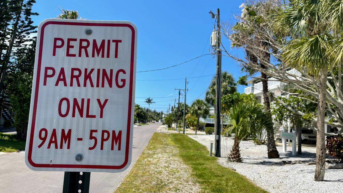 05/26/21--In the city of Holmes Beach on Anna Maria Island, parking is restricted to homeowners with a permit on certain streets near the beach. The change was made last summer in order to cut down on traffic and prevent visitors from causing problems in residential neighborhoods. Ahead of Memorial Day, the Manatee County Commission is asking Holmes Beach officials to reconsider their system, which they say restricts county residents from visiting local beaches.