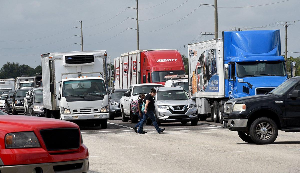 Traffic can get busy on Manatee County roads. The rankings are based on “average weekday” estimates.