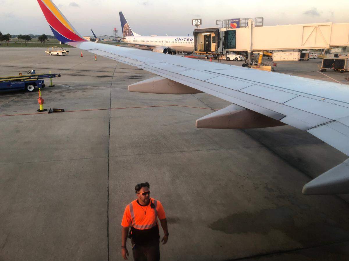 Passenger traffic at Sarasota Bradenton International Airport is growing at a record pace in 2022. Photo was taken April 6, 2022.