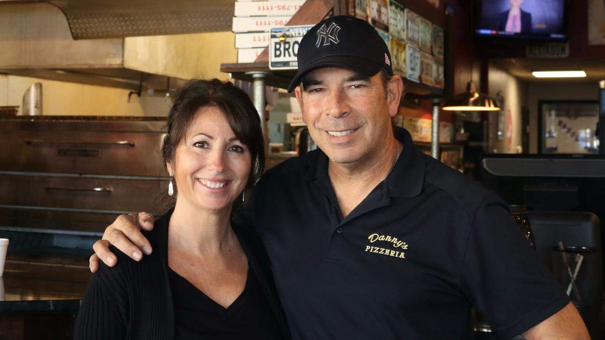 Joanie and Danny Fernandez (shown Dec. 14, 2022), the original owners of Danny’s Pizzeria, 7220 Manatee Ave. W., Bradenton, have come out of retirement to resume ownership of the restaurant.