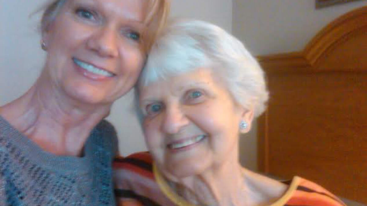 Provided photo 
 Becky Canesse and her mom in 2013