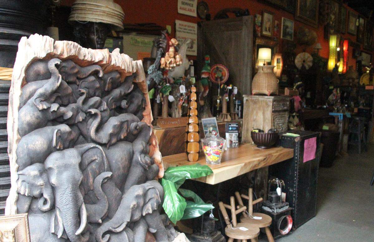 Decor Direct Wholesale Warehouse is packed with antiques, collectibles, art and more at 2333 Whitfield Park Loop in southern Manatee County.