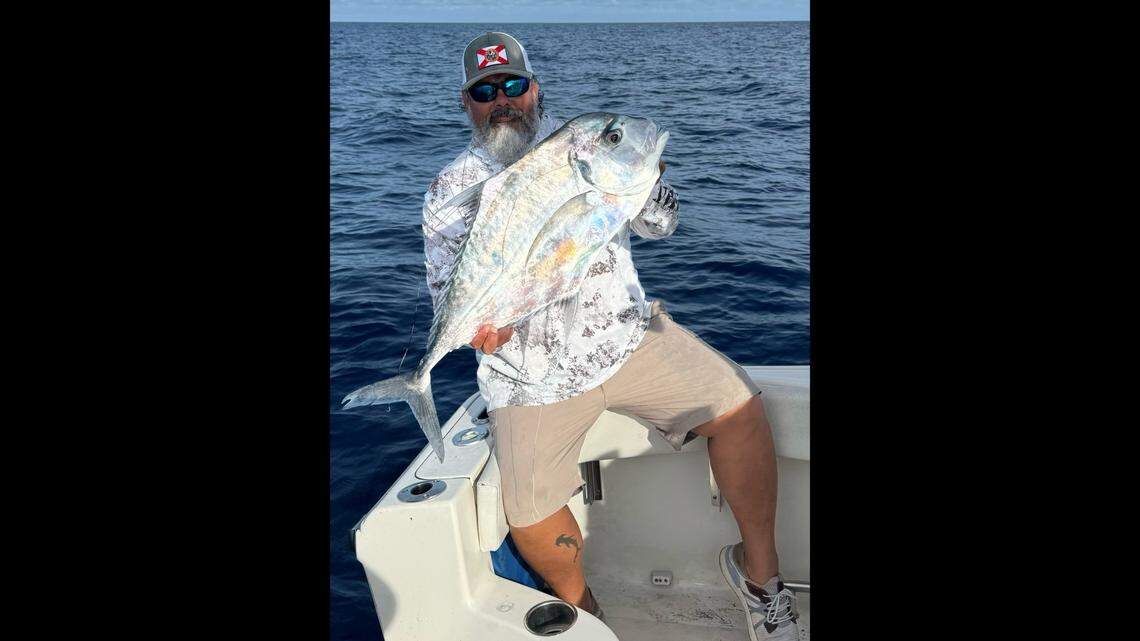 How a local fisherman caught his first African pompano while fishing in the Gulf