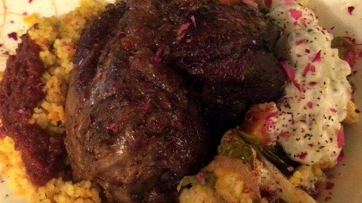 Chef Jim's Moroccan Lamb Shanks 
 PROVIDED PHOTO
