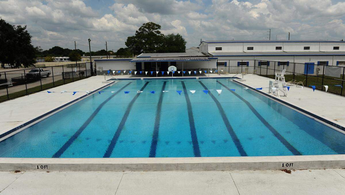 John H. Marble Community Pool (shown in a 2014 file photo), which is one of the facilities for swimmers to practice, is now closed Fridays, Saturdays and Sundays.