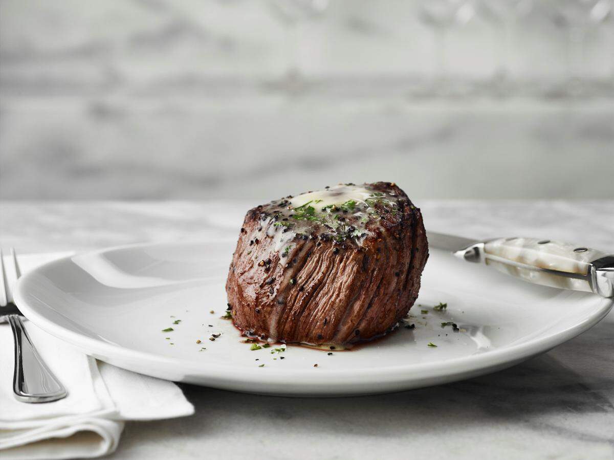 A Fleming’s Prime Steakhouse is planned at&nbsp;8396 Tourist Center Drive in southern Manatee County. Shown above is one of their filets.
