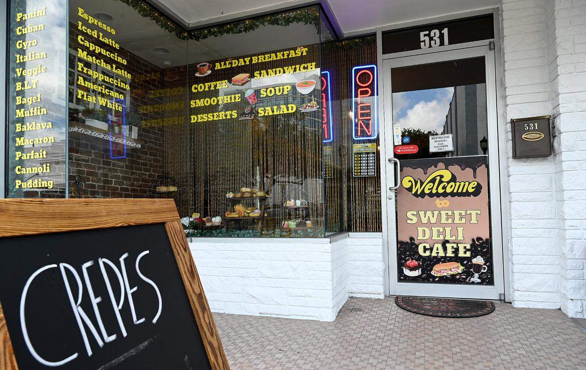Frederique and Frederic Guette are the new owners of downtown Bradenton’s Sweet Deli Cafe. Now the menu includes a variety of crepes, savory and sweet.