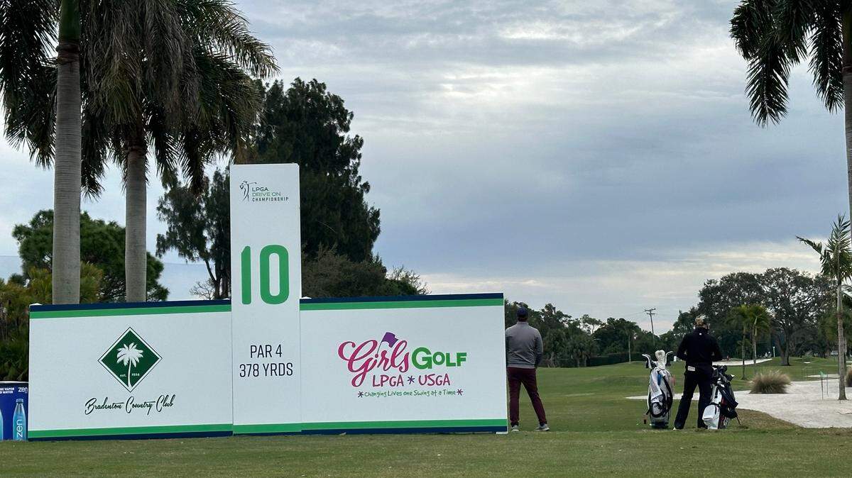 Becca Huffer was one of two Monday qualifiers in the LPGA Tour’s 2024 Drive On Championship, scheduled to begin Thursday, Jan. 25 at Bradenton Country Club.
