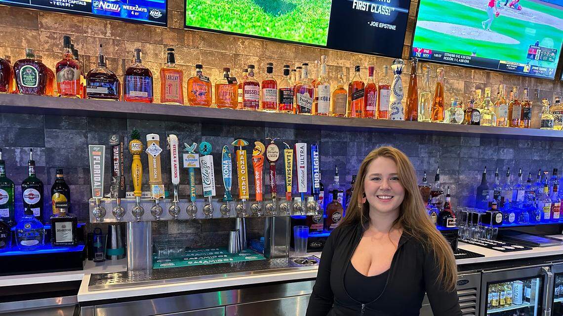 Mic Stoddard was tending bar Monday at The Greyson, 11161 State Road 70 E., #100, Lakewood Ranch.
