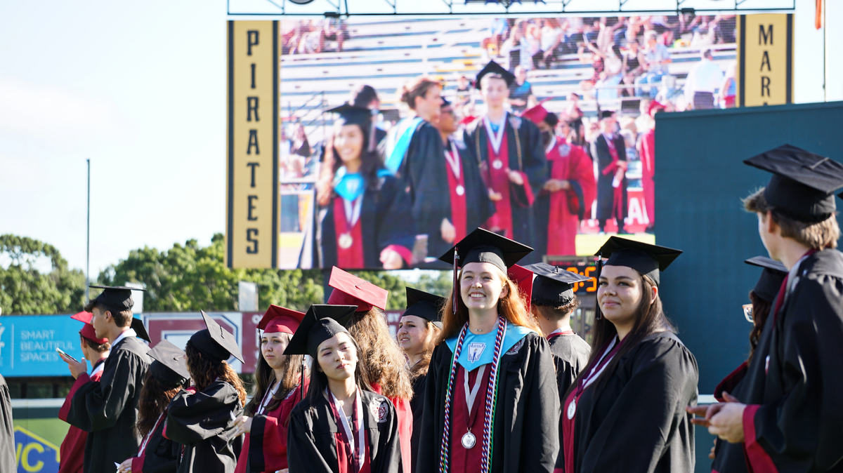 06/02/21 -- Braden River High School graduated the Class of 2021 at LECOM Park, 1611 Ninth St. W., Bradenton.