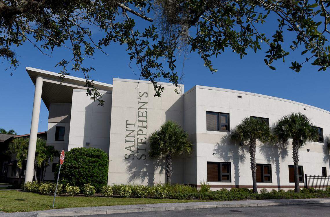 St. Stephen’s Episcopal School in Bradenton is one local school that has encouraged students to explore the use of artificial intelligence as a tool in the classroom. St. Stephen’s is shown in this October 2020 Bradenton Herald file photo.