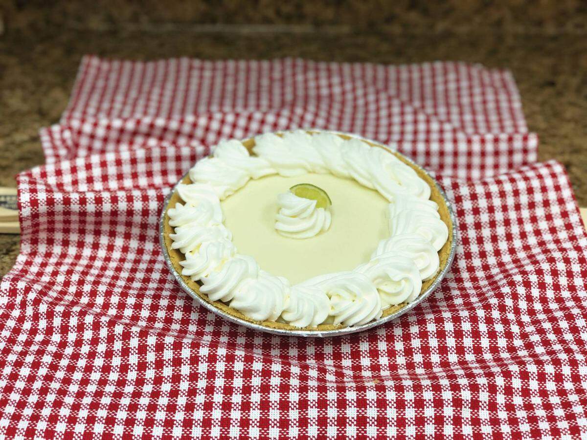 Find homemade key lime pie in the bakery section at Detwiler’s Farm Markets in Manatee and Sarasota counties.