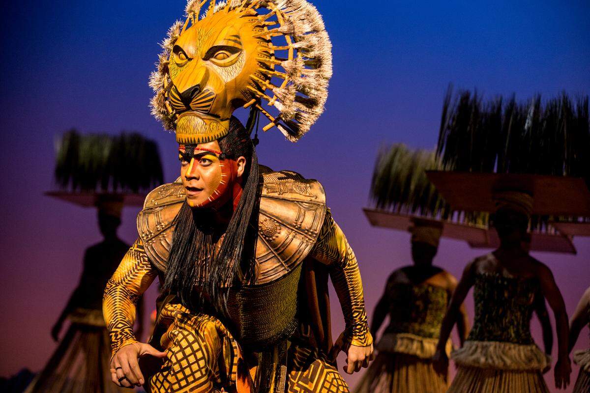 Gerald Ramsey portrays Mufasa in Disney’s “The Lion King.” The award-winning musical plays March 14 to 31 at Van Wezel Performing Arts Hall in Sarasota.