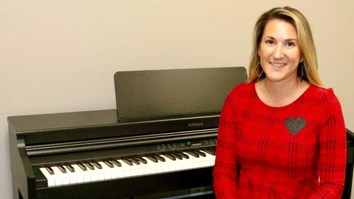 Jenny Townsend, shown 7/13/2022, opens Music Compound MAN, in the Braden River Business Park at 4740 State Road 64 E., on July 18 with kids summer camp.
