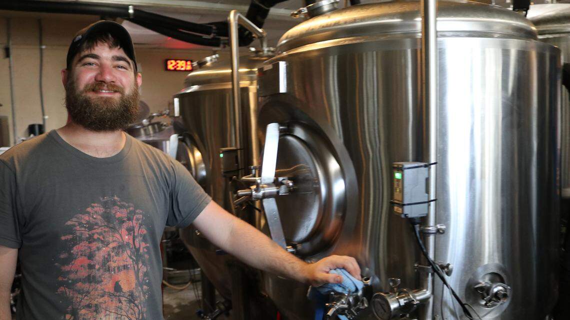 Brewmaster Nick Pensivy has more than 200 beer recipes to work from at 3 Keys Brewing and Eatery, 2505 Manatee Ave. E., Bradenton.