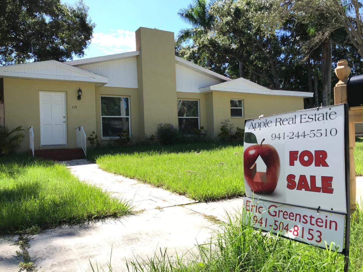 The supply of homes for sale in Manatee County is growing, but still not achieved what is considered normal, a six-month supply.