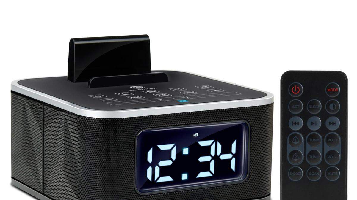 GOgroove BlueSYNC RST alarm clock. (Photo courtesy GOgroove/TNS)