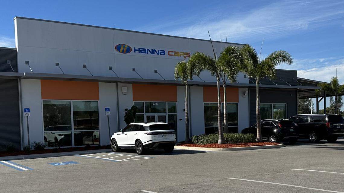 Hanna Cars of Bradenton opens for business this week at 3230 14th St. W. The used-car business specializes in low mileage, late model cars.