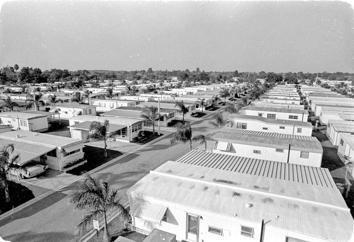 Bradenton Trail Park, run by the Kiwanis Club. Photo 1973