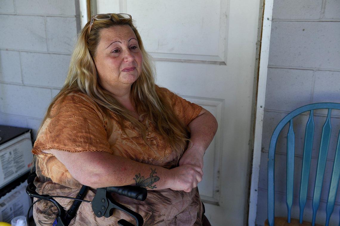 Karen Graham lived next door in the building of several efficiency apartments on one of Dakin Dairy’s property in Myakka City where Eduardo Posso’s family used to live.